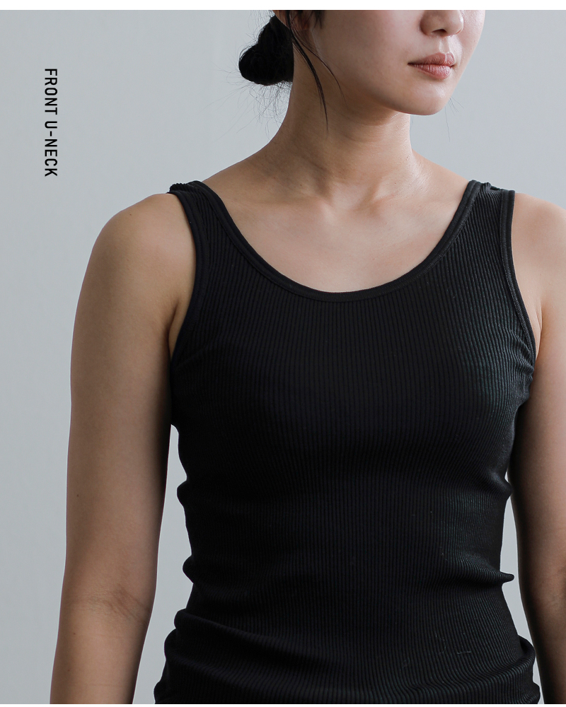 GICIPI(ジチピ)バックUリブタンクトップMALACHITE2623p