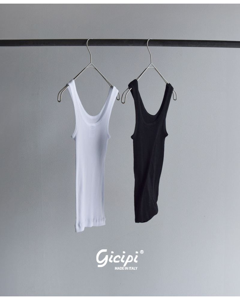 GICIPI(ジチピ)バックUリブタンクトップMALACHITE2623p