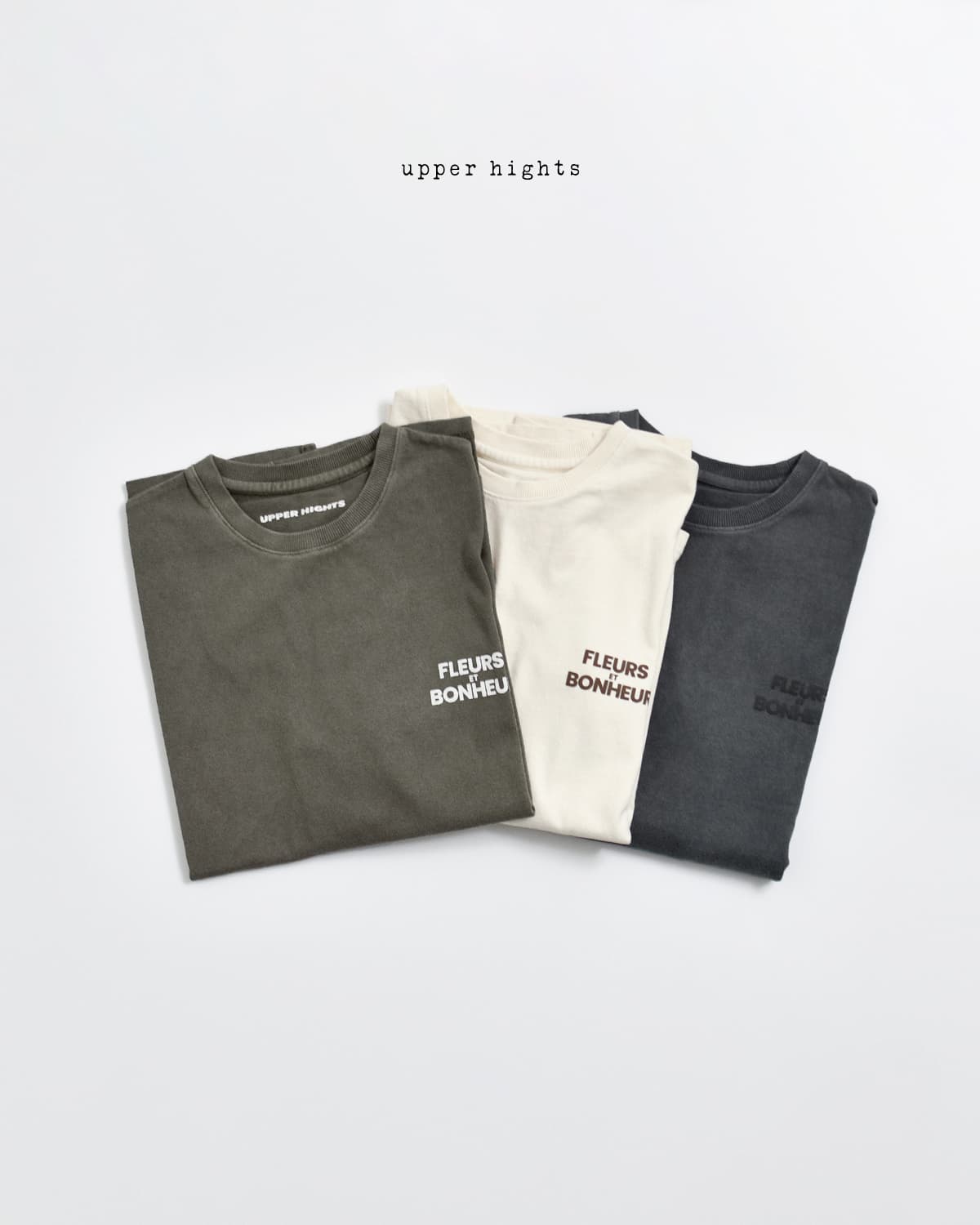 upper hights(アッパーハイツ)コットン ビッグ ノースリーブ Tシャツ “BIG NO SLEEVE TEE”262cw0102