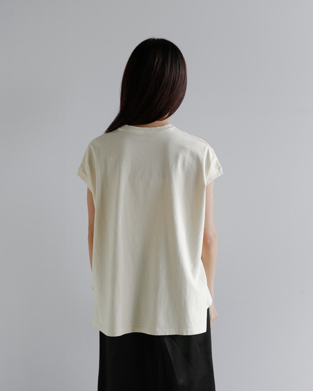 upper hights(アッパーハイツ)コットンビッグノースリーブ Tシャツ  “BIG NO SLEEVE TEE” 262cw0102