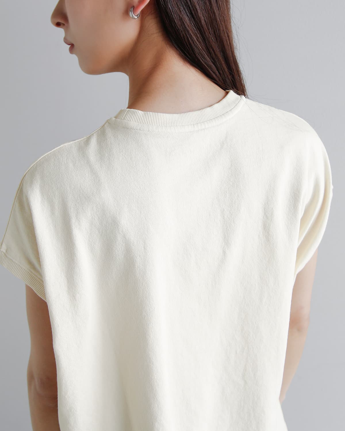 upper hights(アッパーハイツ)コットンビッグノースリーブ Tシャツ  “BIG NO SLEEVE TEE” 262cw0102