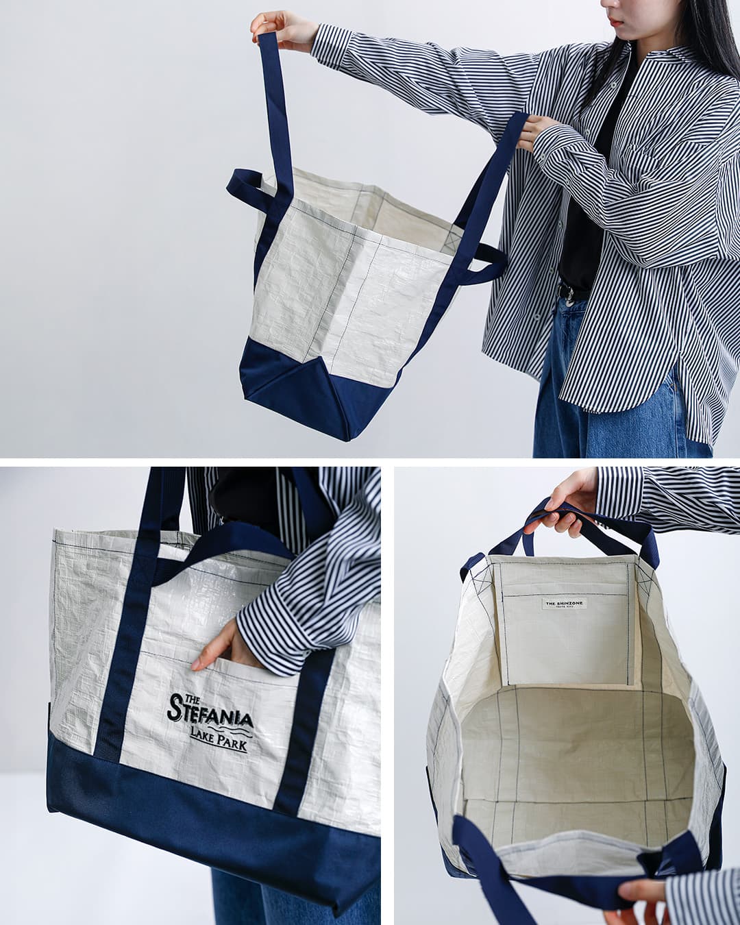 Shinzoneビッグサイズ ピクニック トートバッグ PICNIC BAG /LARGE 26mmsit02