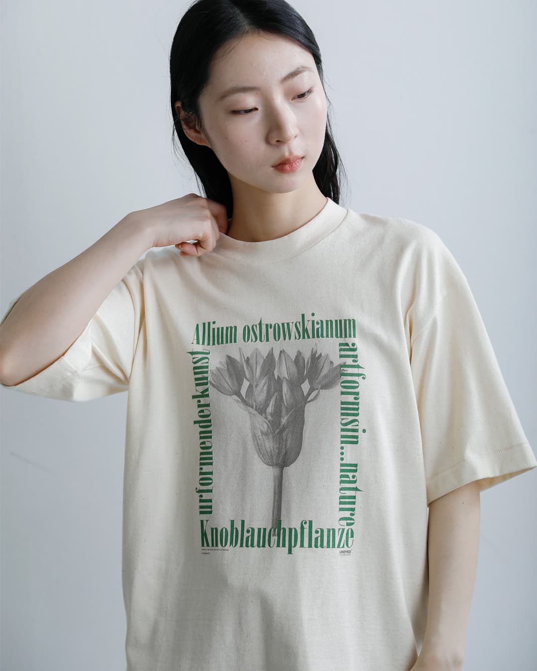 UNDYED(�A���_�C�h)�I�[�K�j�b�N�R�b�g�� ���� �v�����gT�V���c Karl Blossfeldt PT-T 26s348a-c