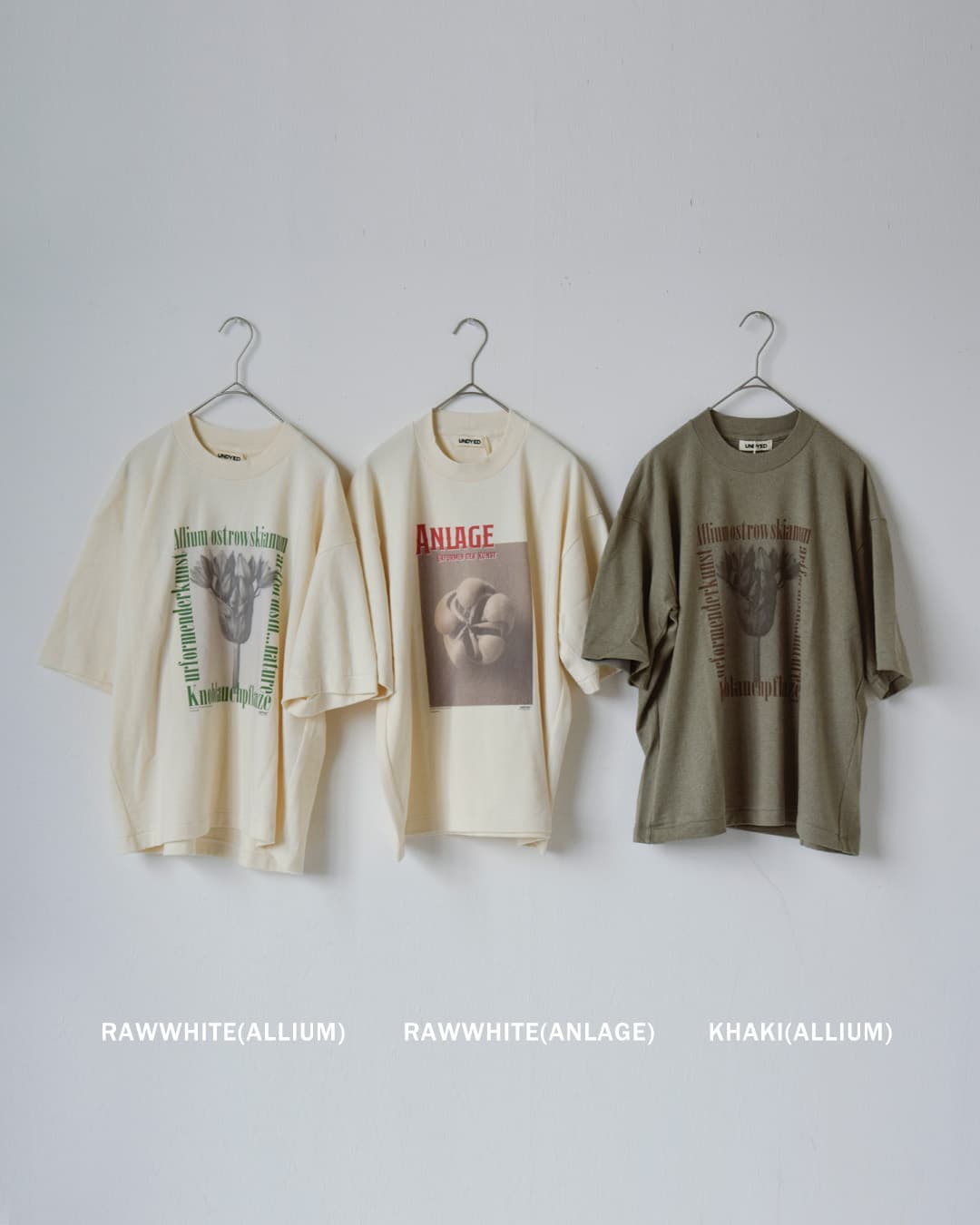 UNDYED(�A���_�C�h)�I�[�K�j�b�N�R�b�g�� ���� �v�����gT�V���c Karl Blossfeldt PT-T 26s348a-c