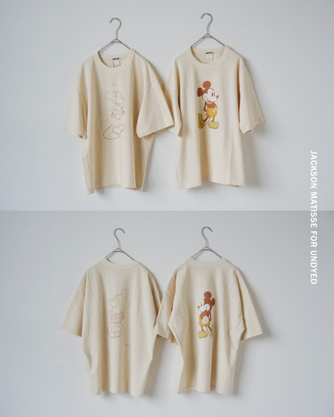 UNDYED(�A���_�C�h)�I�[�K�j�b�N�R�b�g�� ���� �v�����gT�V���c JACKSON MATISSE for UNDYED 26s353-354