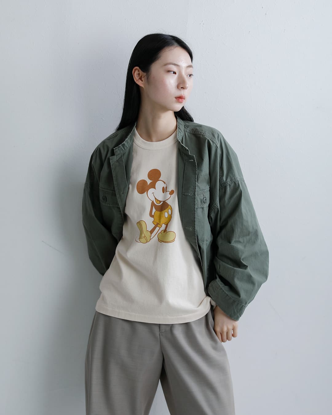 UNDYED(�A���_�C�h)�I�[�K�j�b�N�R�b�g�� ���� �v�����gT�V���c JACKSON MATISSE for UNDYED 26s353-354