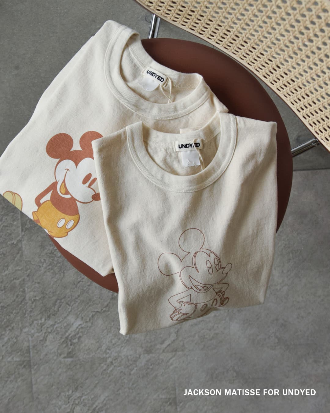 UNDYED(�A���_�C�h)�I�[�K�j�b�N�R�b�g�� ���� �v�����gT�V���c JACKSON MATISSE for UNDYED 26s353-354