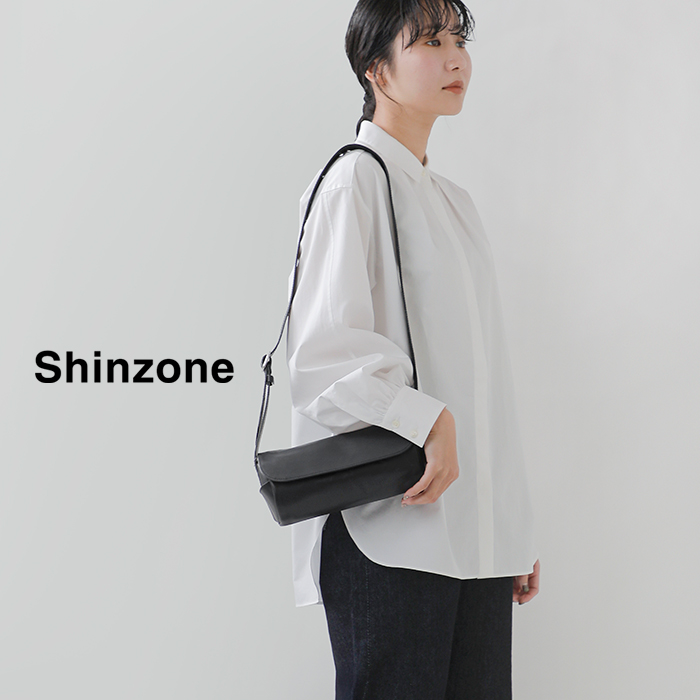 Shinzoneコットン スモールカラー シャツ SMALL COLLAR SHIRT” 26smsbl07