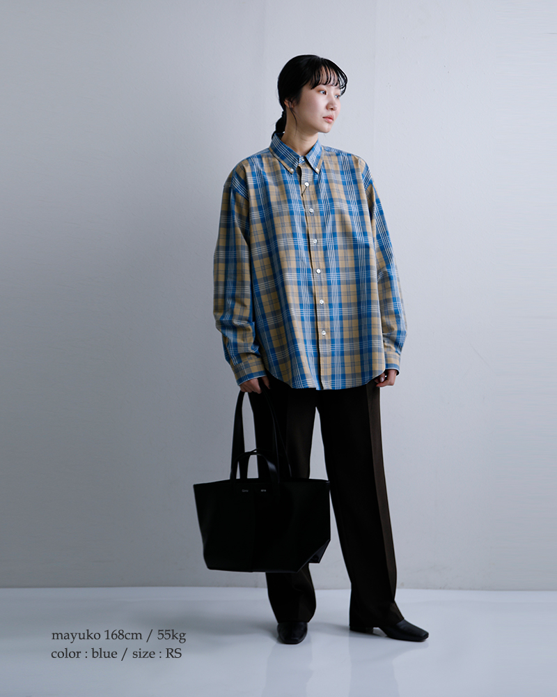 Shinzone(シンゾーン)チェックダディシャツCHECKDADDYSHIRT26smsbl11