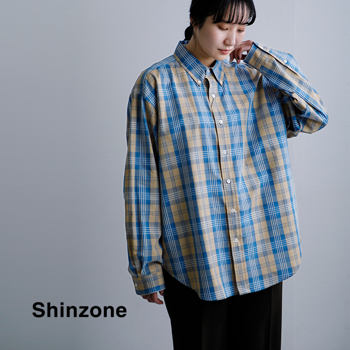 Shinzone(シンゾーン)チェックダディシャツCHECKDADDYSHIRT26smsbl11