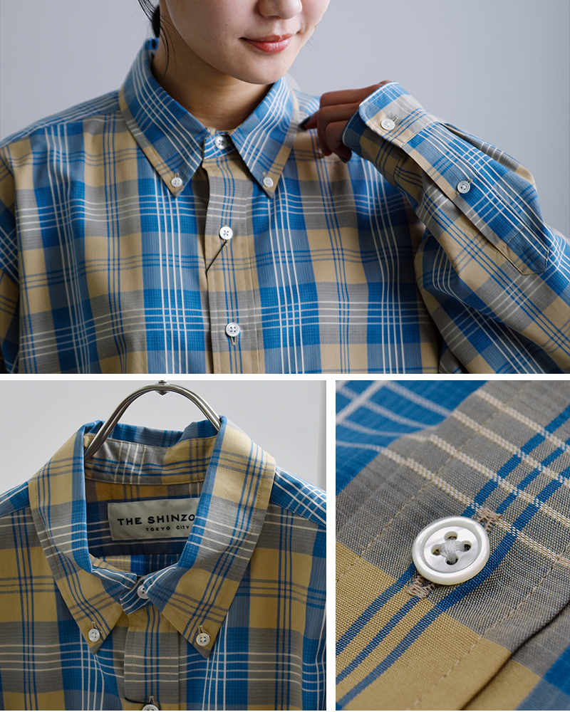 Shinzone(シンゾーン)チェックダディシャツCHECKDADDYSHIRT26smsbl11