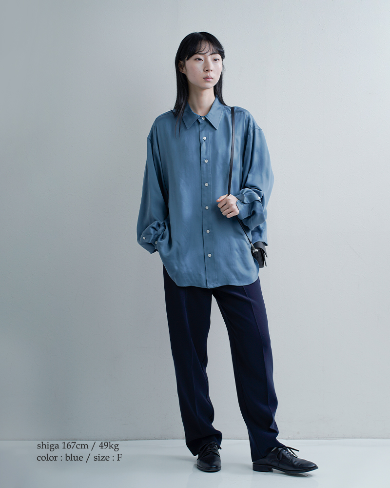 Shinzone(シンゾーン)シルキーキュプラシャツSILKYCUPRASHIRT26smsbl13