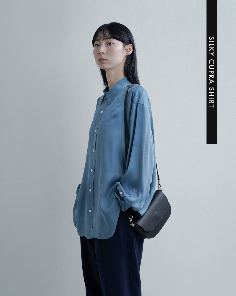 Shinzone(シンゾーン)シルキーキュプラシャツSILKYCUPRASHIRT26smsbl13