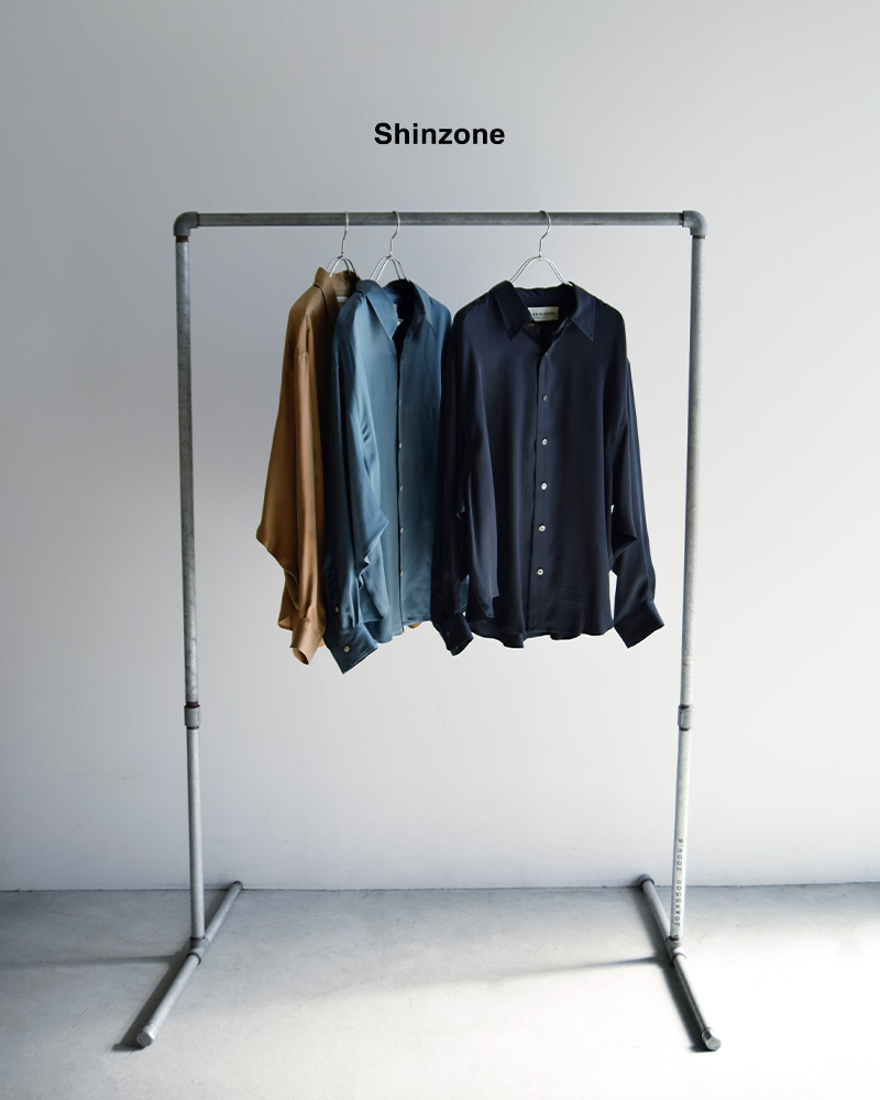 Shinzone(シンゾーン)シルキーキュプラシャツSILKYCUPRASHIRT26smsbl13