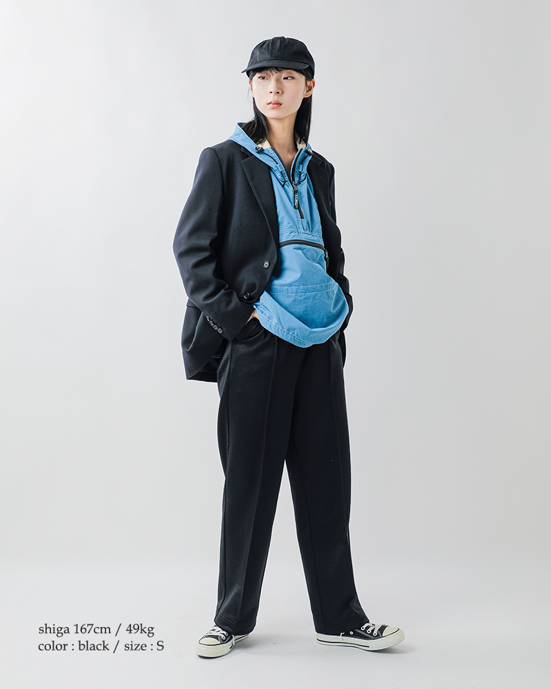 Shinzone(シンゾーン)ブライトジャージーワイドイージーパンツBRIGHTTRACKPANTS26smspa04