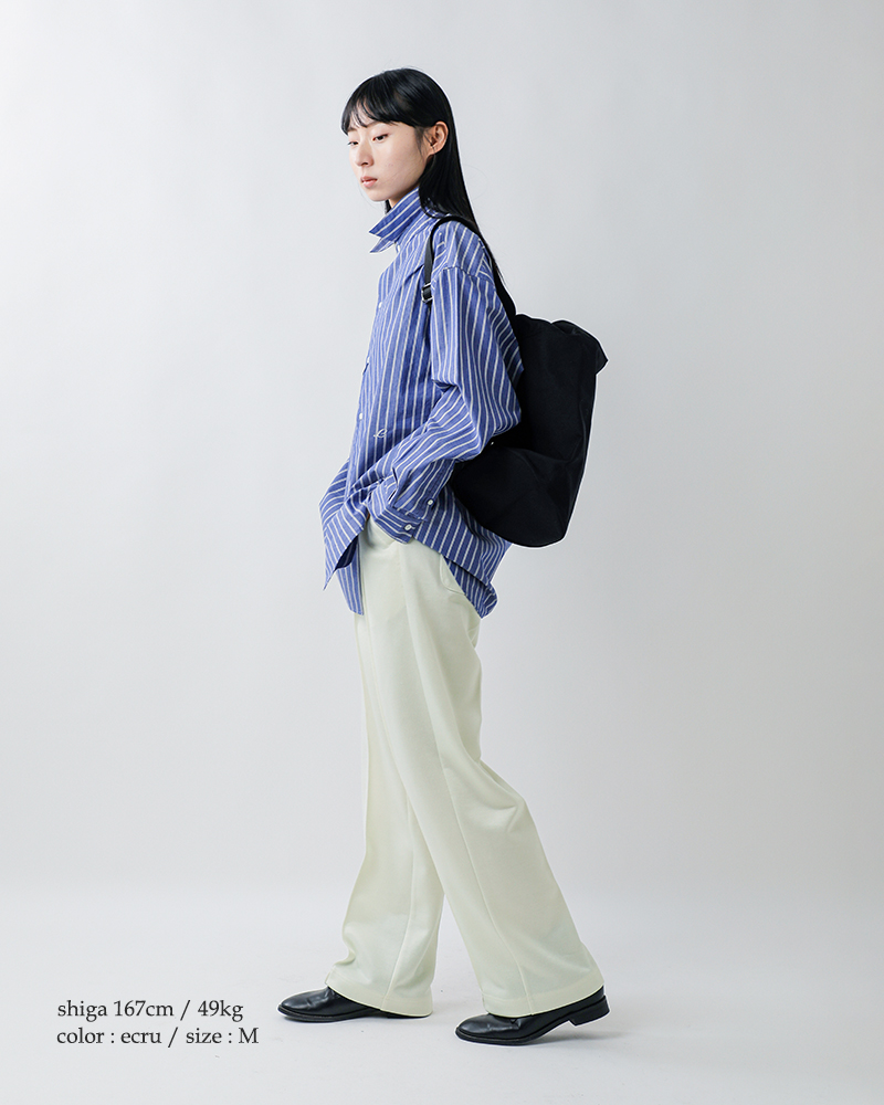 Shinzone(シンゾーン)ブライトジャージーワイドイージーパンツBRIGHTTRACKPANTS26smspa04