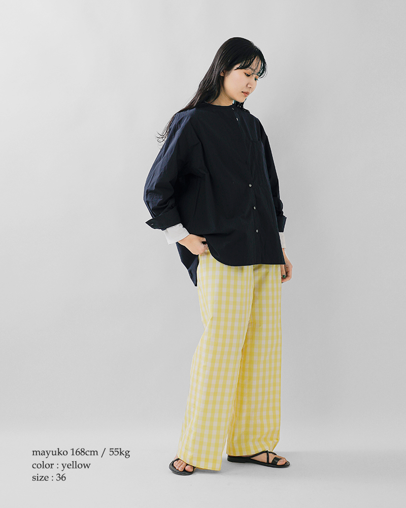 Shinzone(シンゾーン)ギンガムチェックパンツGINGHAMCHECKPANTS26smspa05
