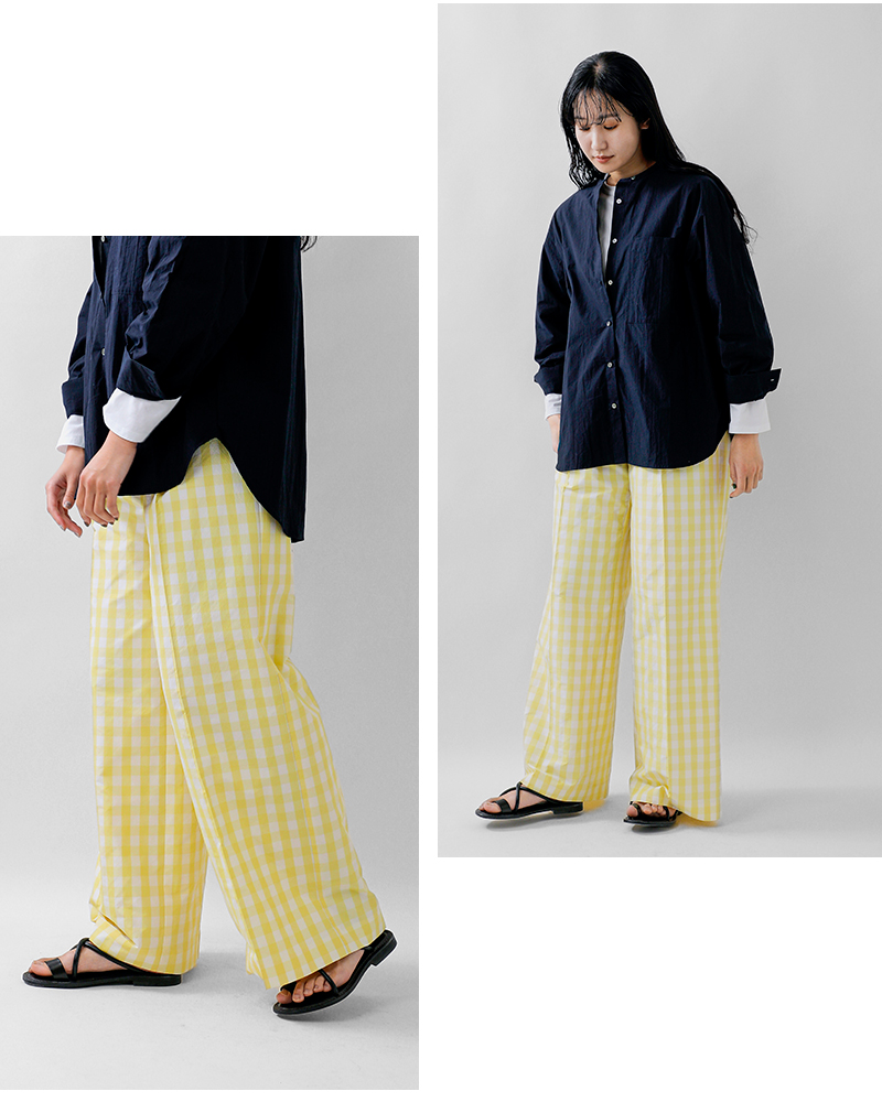 Shinzone(シンゾーン)ギンガムチェックパンツGINGHAMCHECKPANTS26smspa05