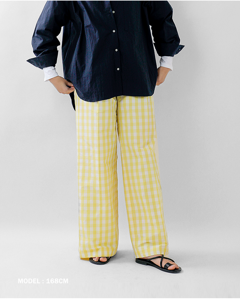Shinzone(シンゾーン)ギンガムチェックパンツGINGHAMCHECKPANTS26smspa05