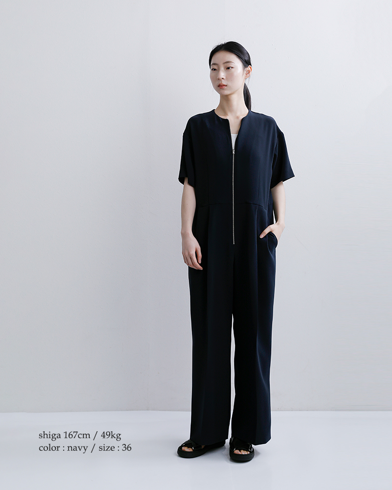 Shinzone(シンゾーン)ダブルクロスジャンプスーツDOUBLECLOTHJUMPSUIT26smspa06