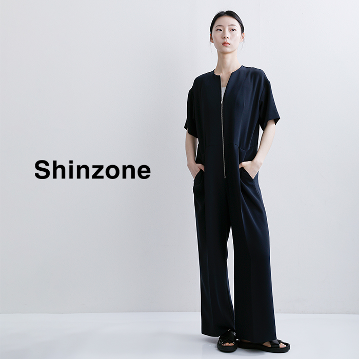 Shinzone(シンゾーン)ダブルクロスジャンプスーツDOUBLECLOTHJUMPSUIT26smspa06