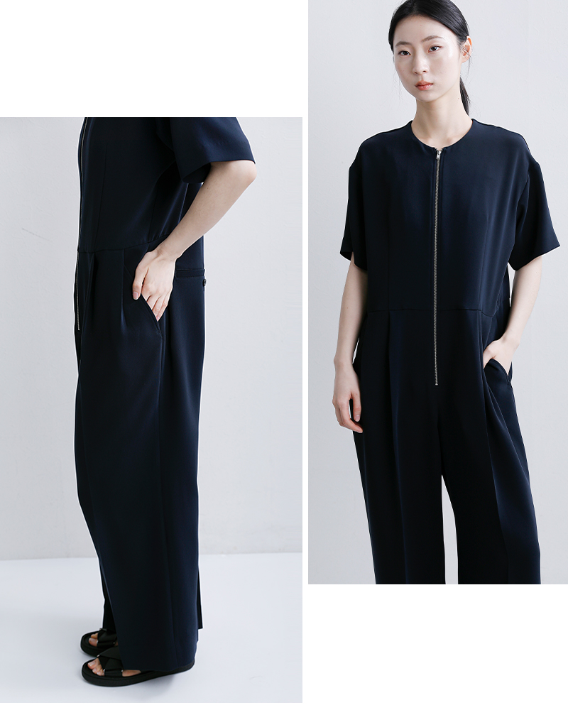 Shinzone(シンゾーン)ダブルクロスジャンプスーツDOUBLECLOTHJUMPSUIT26smspa06