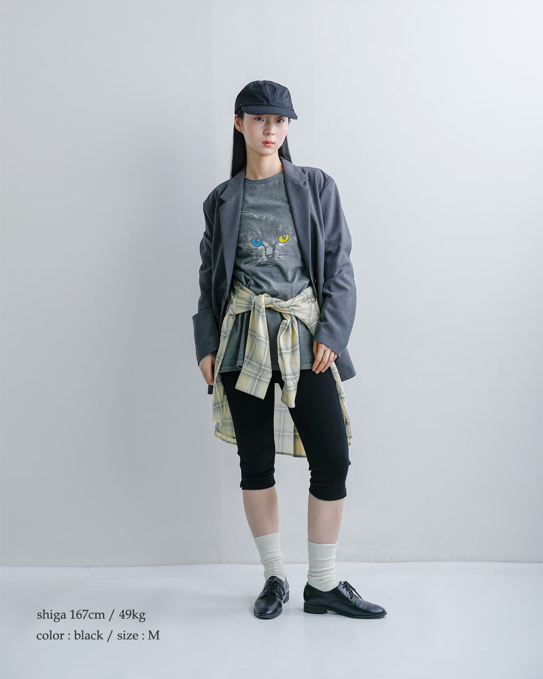 Shinzone(シンゾーン)ニットジョーゼット ショート レギンスパンツ KNIT GEORGETTE SHORT LEGGINGS 26smspa12