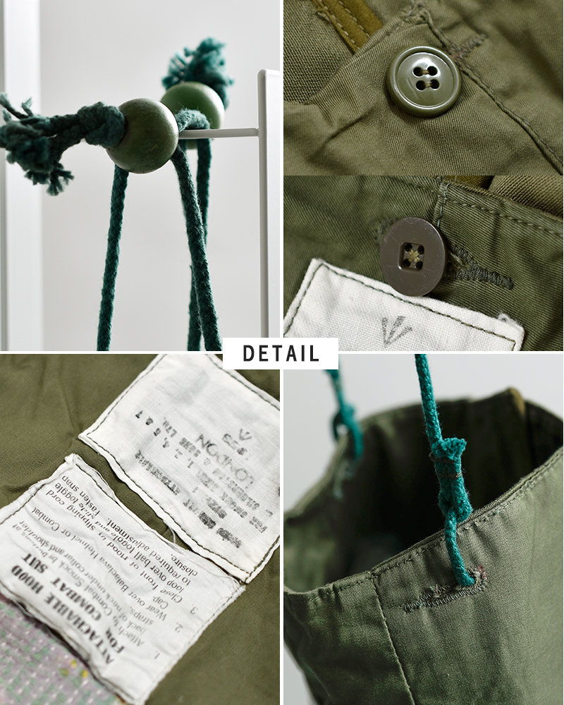 ARTE POVERA(アルテポーヴェラ)イギリススモックパーカー リメイク インドラリーキルト MIX サコッシュ 26sp86