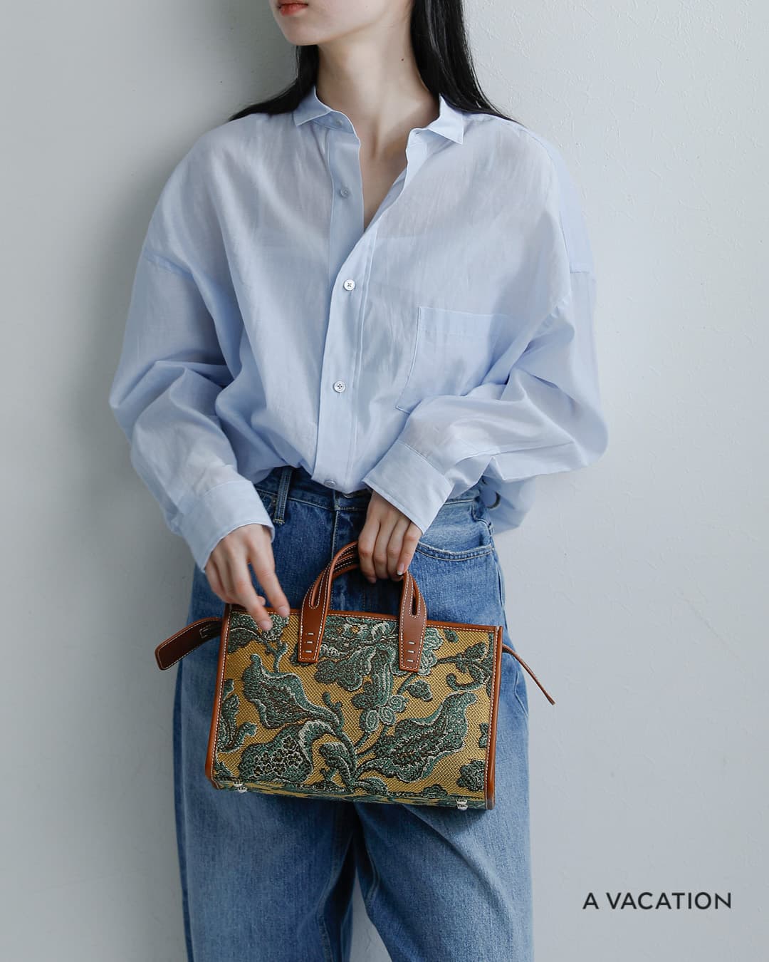 A VACATION2way スクエア トートバッグ SABRINA 26ss-a102