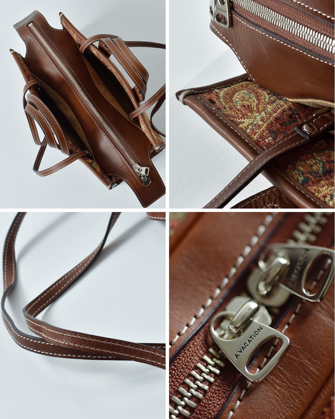 A VACATION2way スクエア トートバッグ SABRINA 26ss-a102