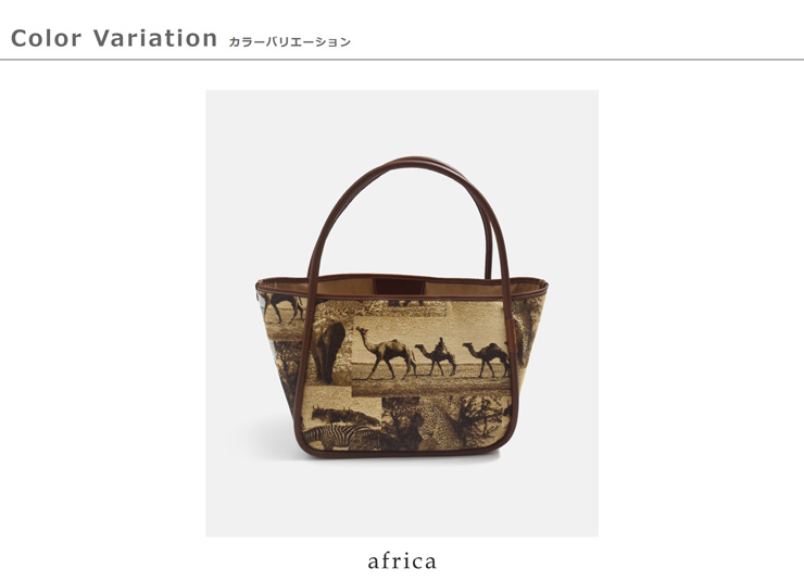 A VACATION(ア ヴァケーション)パターン トートバッグ HIPPO 26ss-a114-same1