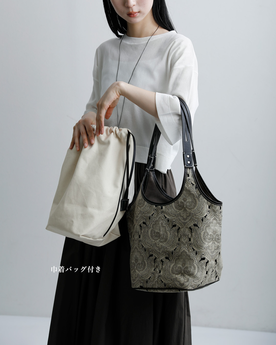 A VACATION(ア ヴァケーション)バケット トートバッグ TENT 26ss-a110