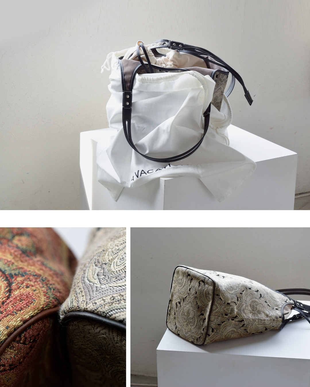 A VACATION(ア ヴァケーション)バケット トートバッグ TENT 26ss-a110