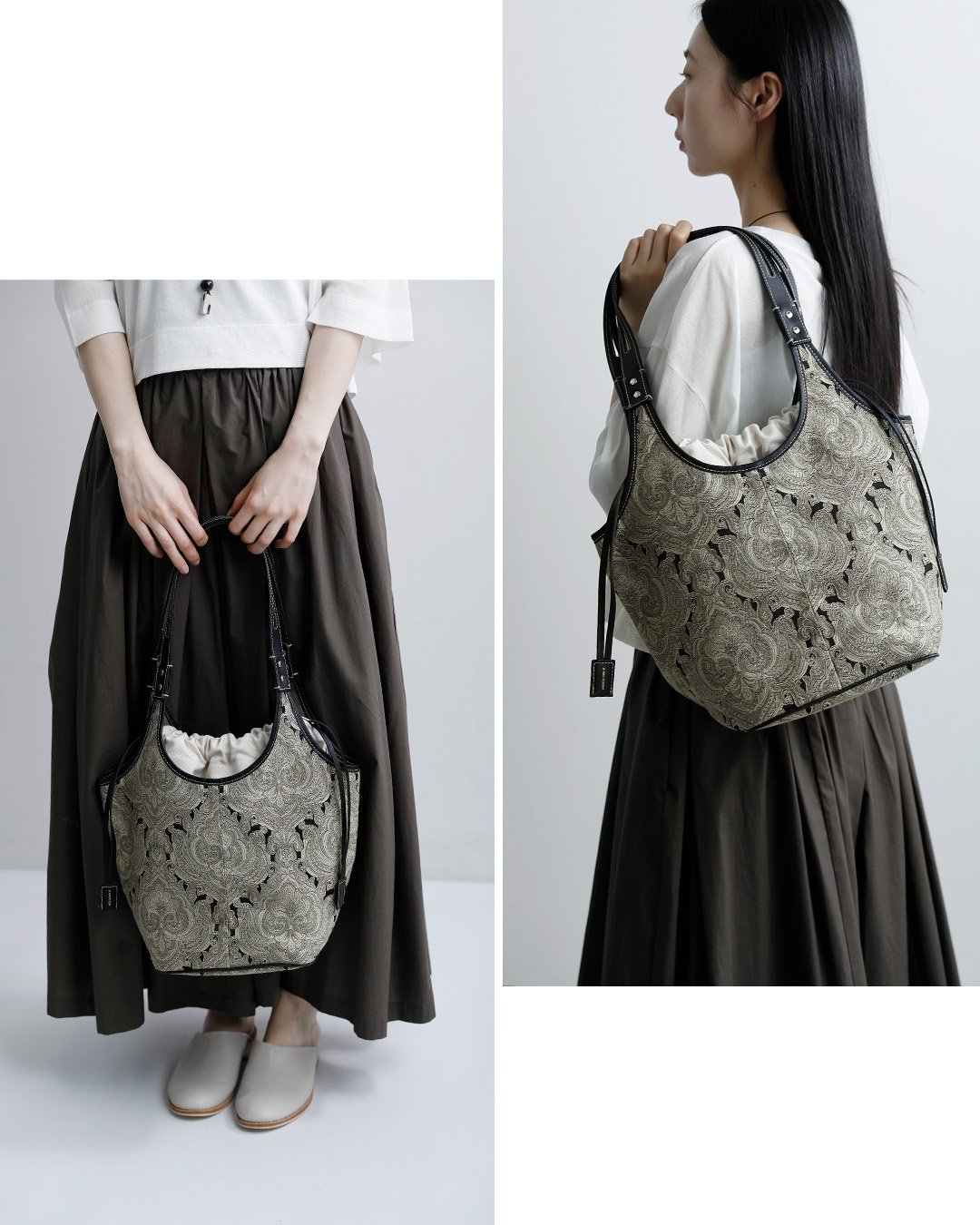 A VACATION(ア ヴァケーション)バケット トートバッグ TENT 26ss-a110