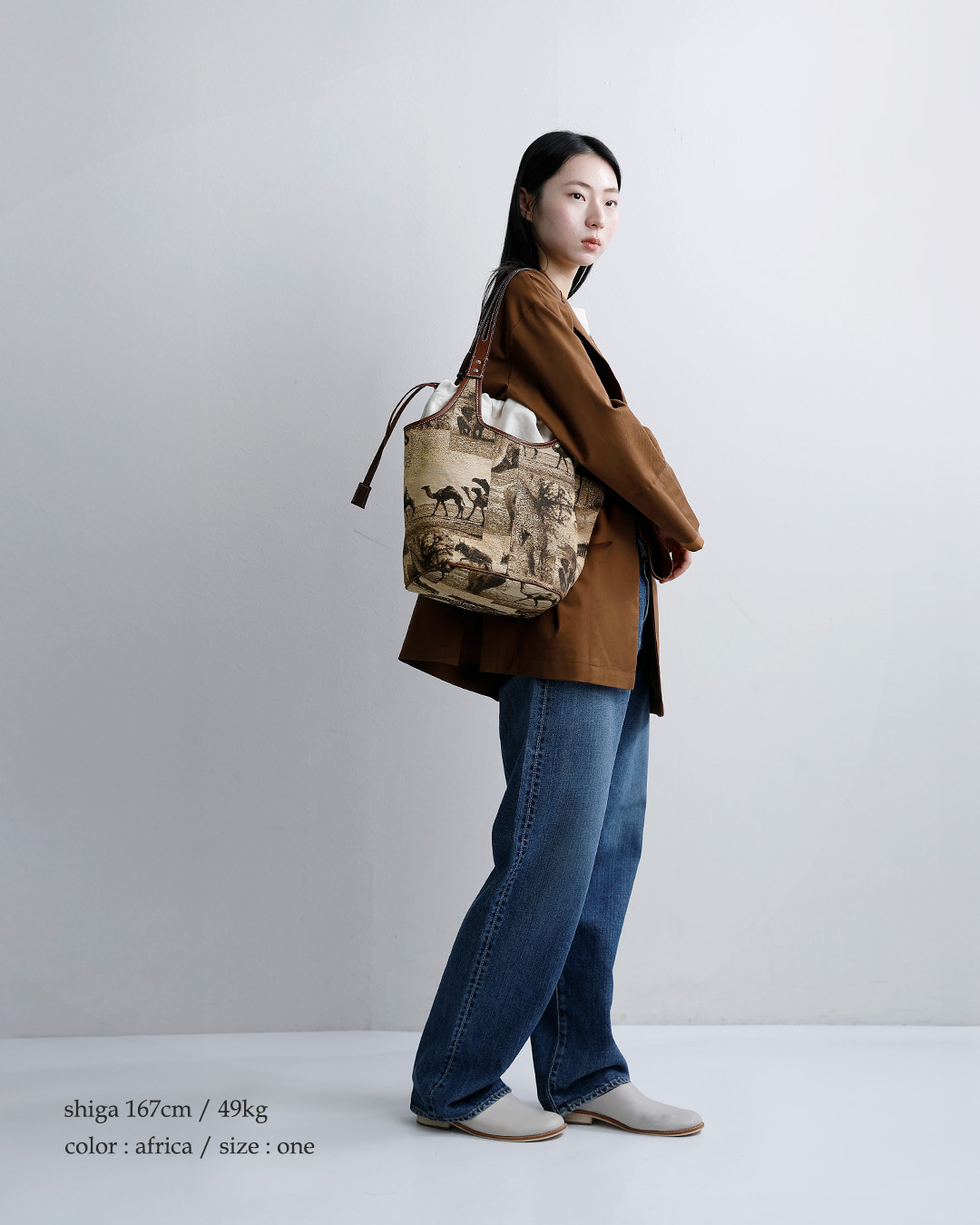 A VACATION(ア ヴァケーション)バケット トートバッグ TENT 26ss-a110-same1