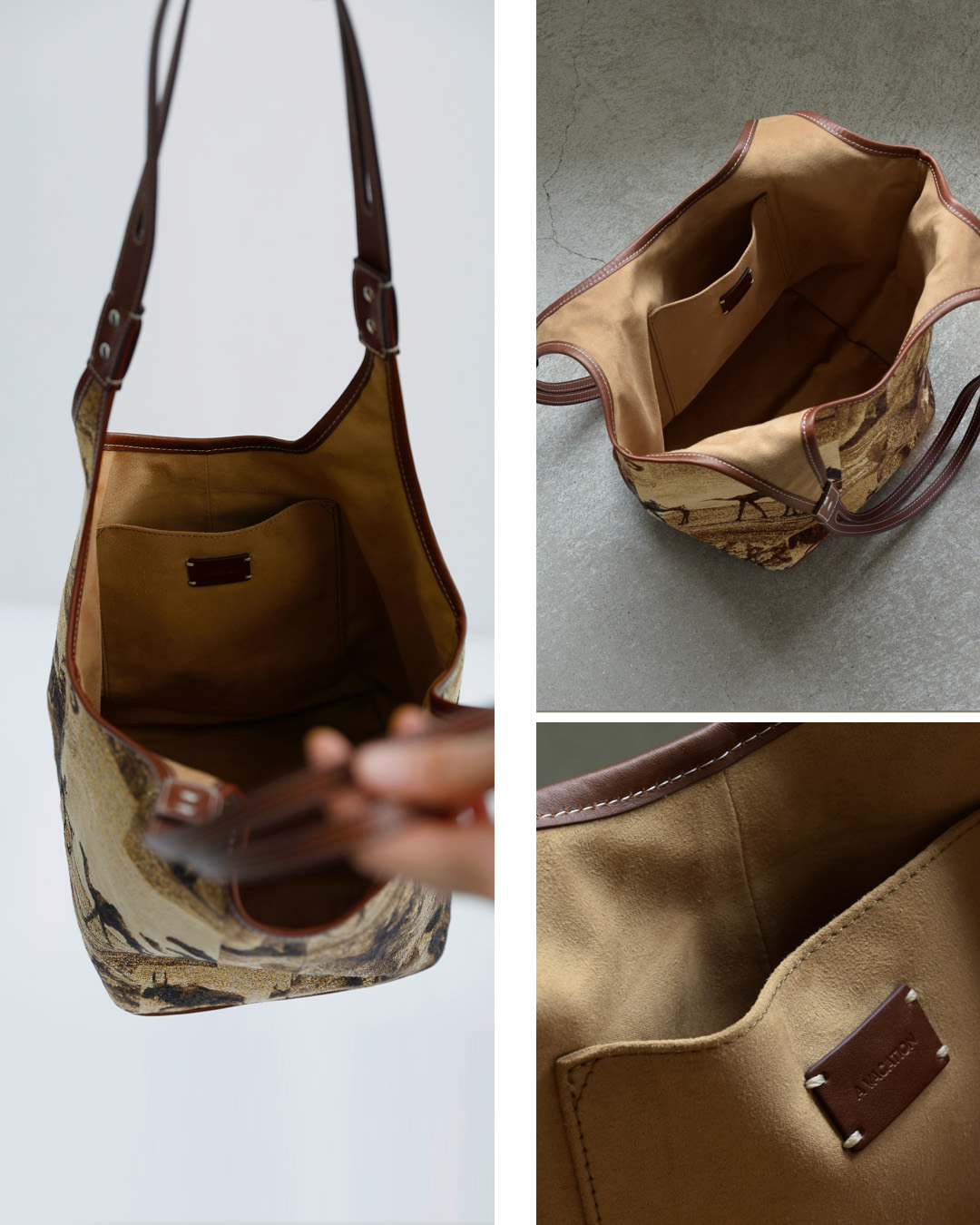 A VACATION(ア ヴァケーション)バケット トートバッグ TENT 26ss-a110-same1