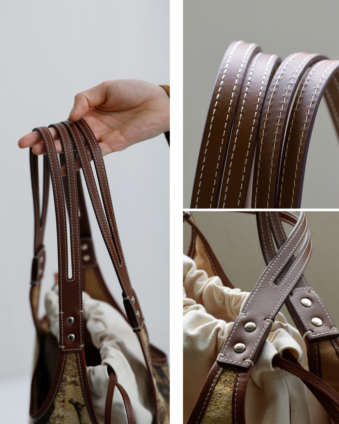 A VACATION(ア ヴァケーション)バケット トートバッグ TENT 26ss-a110-same1