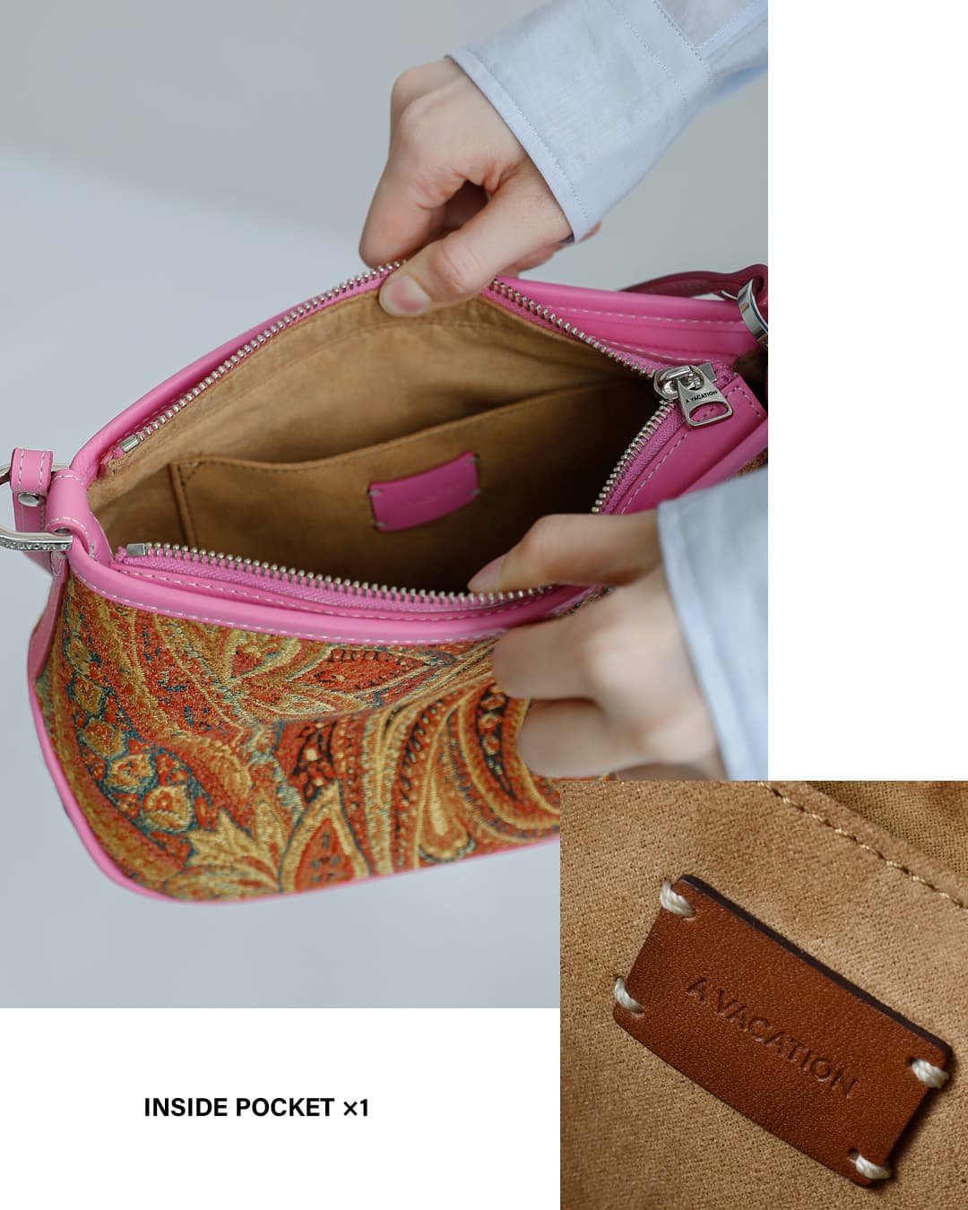 A VACATIONワンハンドル ショルダーバッグ KIT 26ss-a115