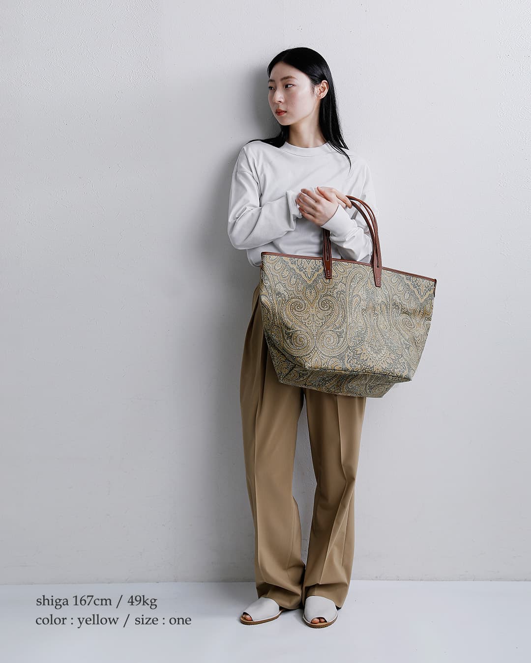 A VACATIONペイズリー トート バッグ ROAM 26ss-a116