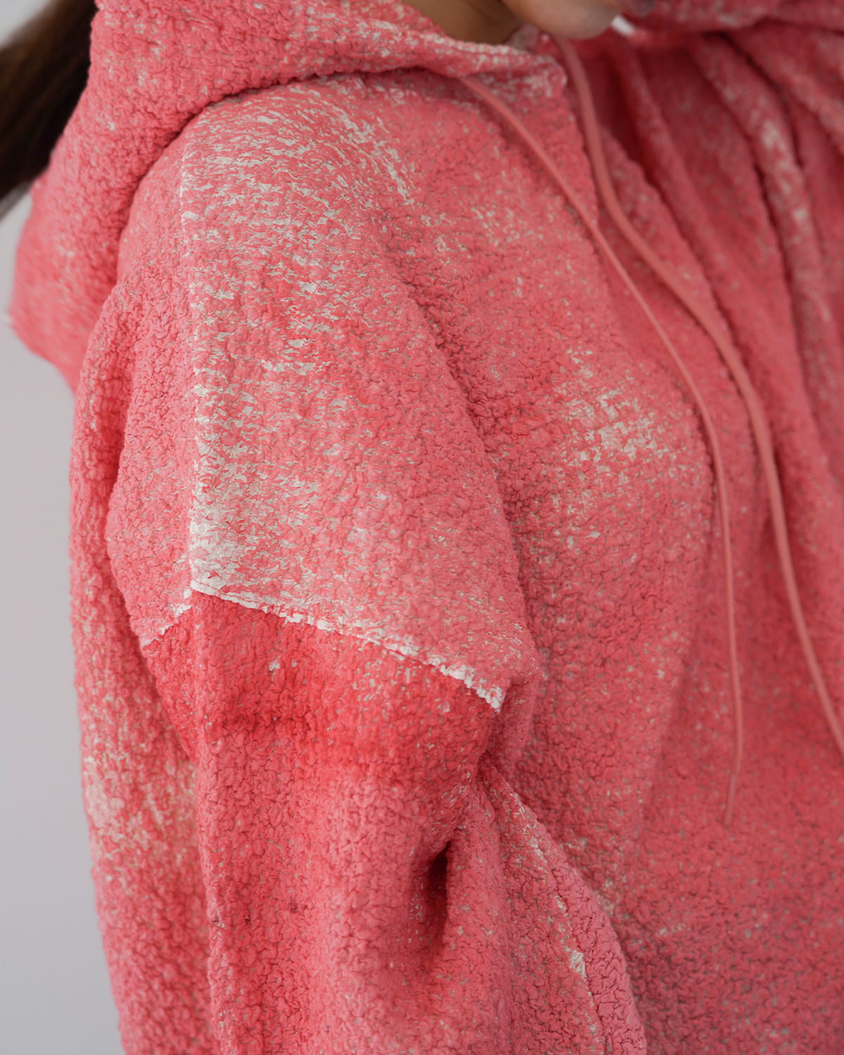 FLOWER(フラワー)シャーリングプリントフーディ “Shirring print foodie” 26ssf005