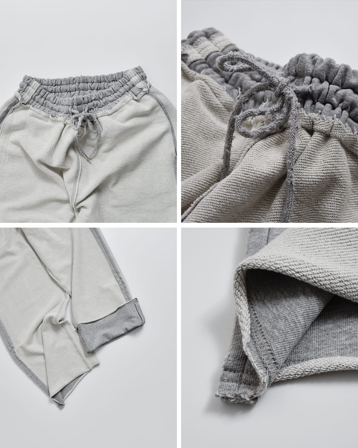 FLOWER(フラワー)リバースサイドスウェットパンツ “Reverse side sweat pants” 26ssf007