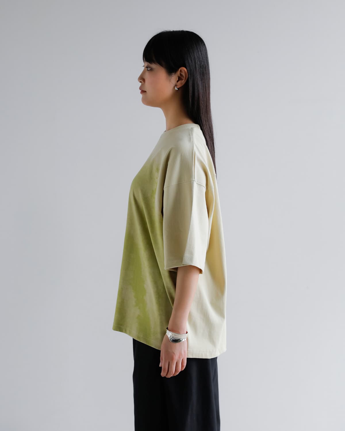 FLOWER(フラワー)コットンペイント Tシャツ  “Paint Tee” 26ssf017
