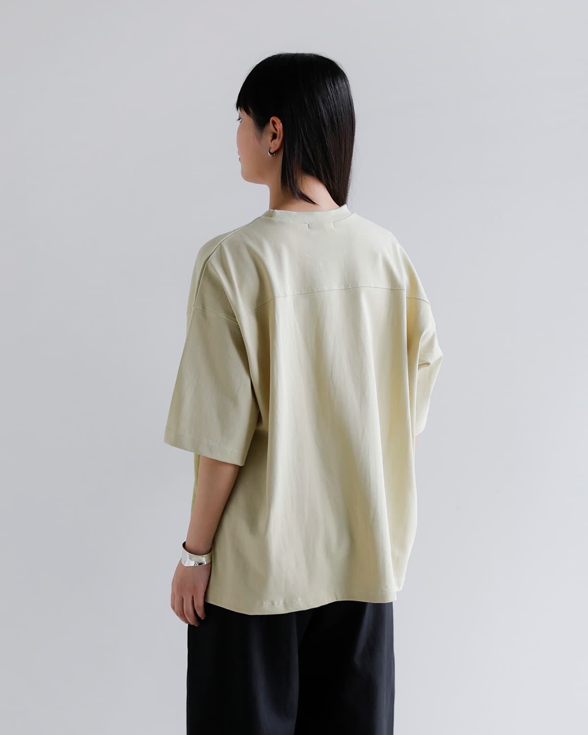FLOWER(フラワー)コットンペイント Tシャツ  “Paint Tee” 26ssf017