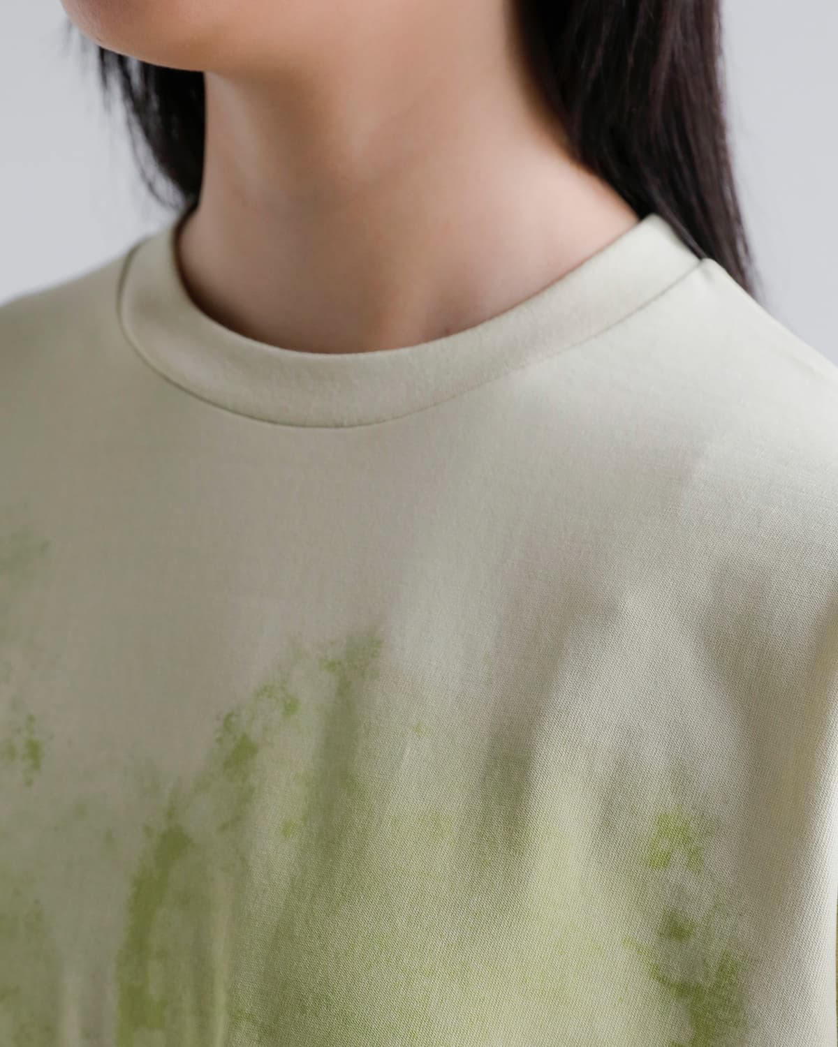 FLOWER(フラワー)コットンペイント Tシャツ  “Paint Tee” 26ssf017