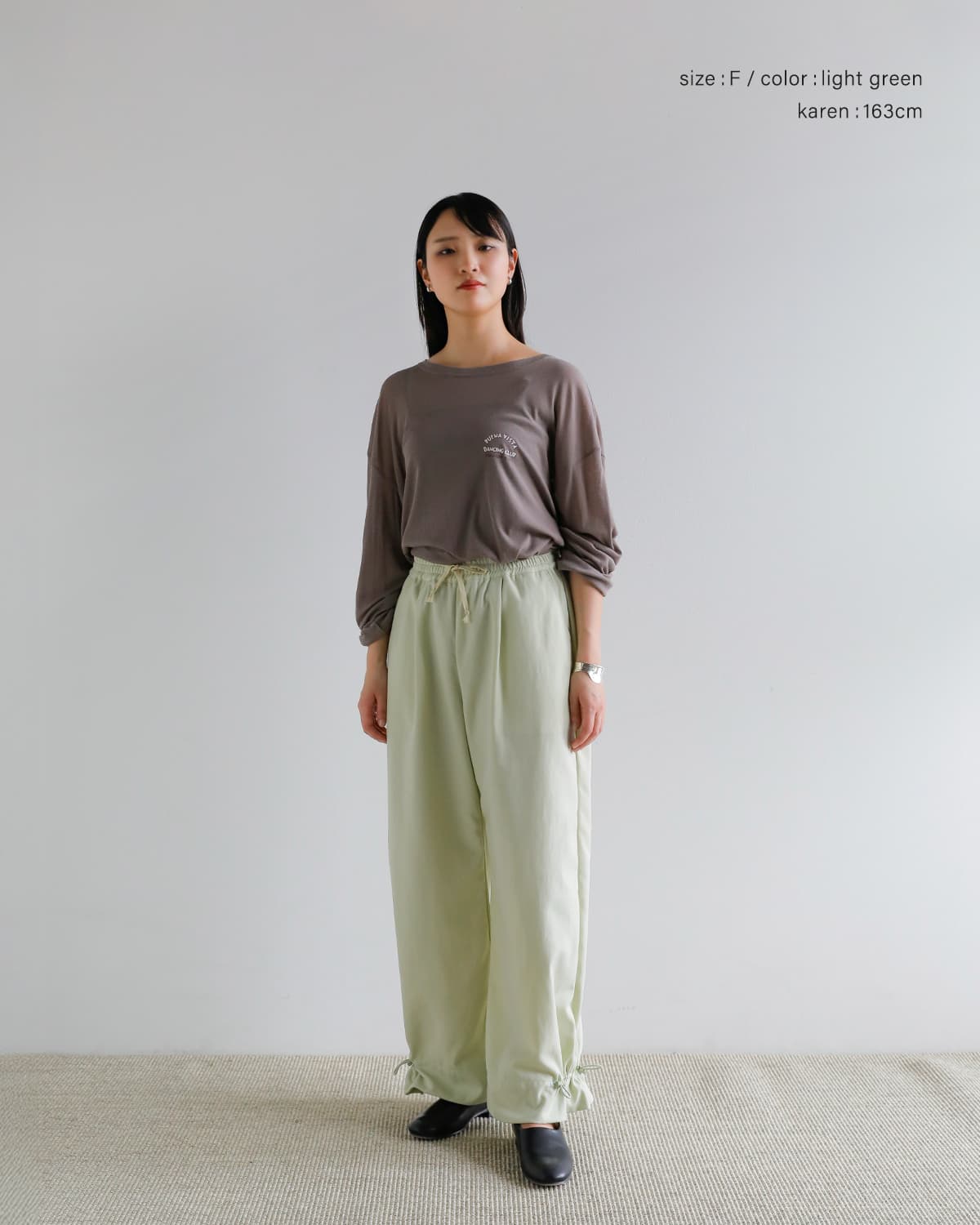 FLOWER(フラワー)ウエストタックイージー パンツ “Waist tack easy pants” 26ssf019