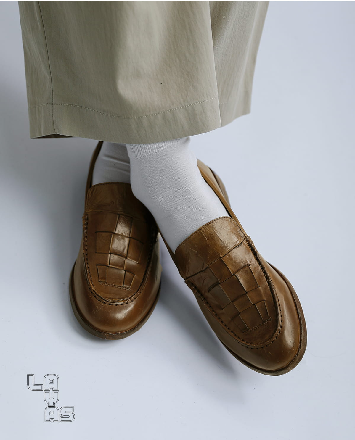 LAYASMESHスリッポン ローファー 26sslsho006