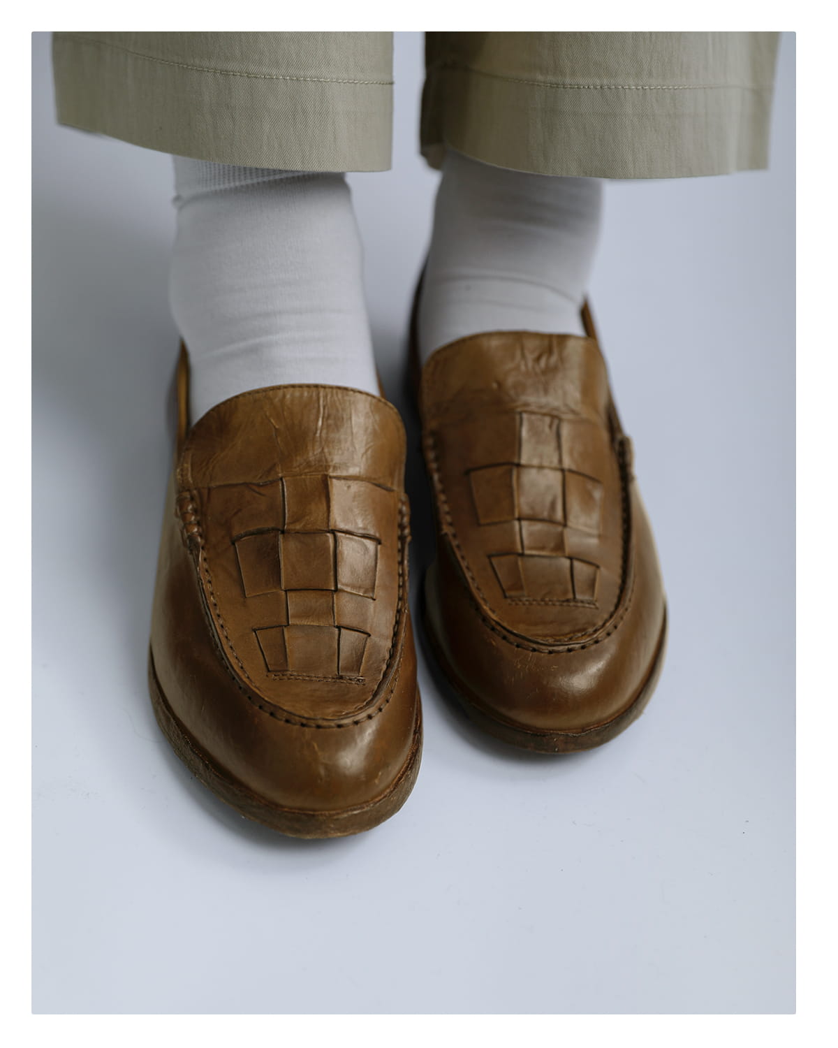 LAYASMESHスリッポン ローファー 26sslsho006