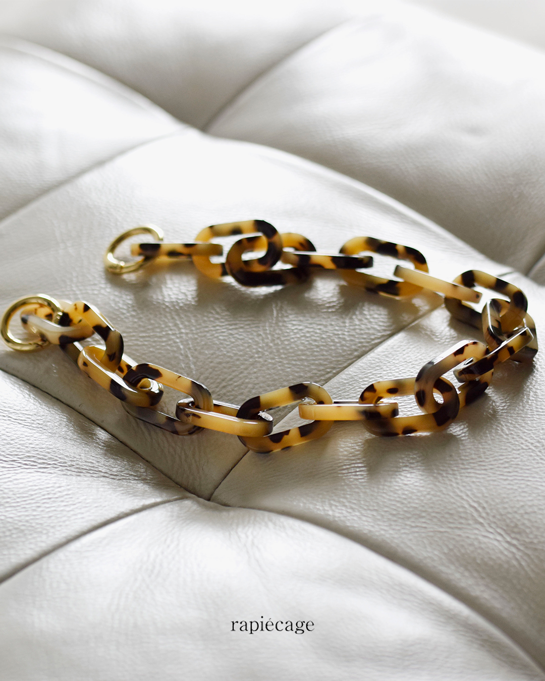 rapiecageアセチチェーン ショルダー＆ネックレス 30-1-09-027-4-2