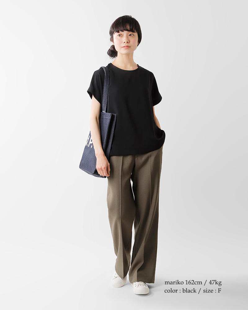 TRAVAIL MANUEL(トラバイユマニュアル)ベネシャンフレンチブラウス3003-same1