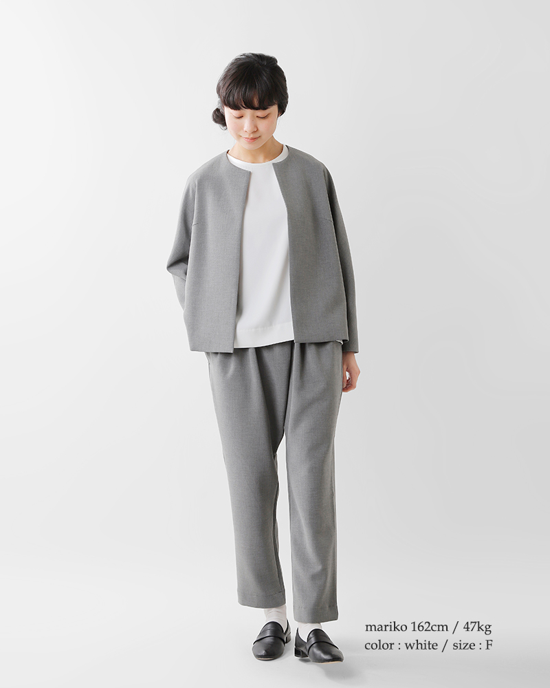 TRAVAIL MANUEL(トラバイユマニュアル)ベネシャンフレンチブラウス3003-same1